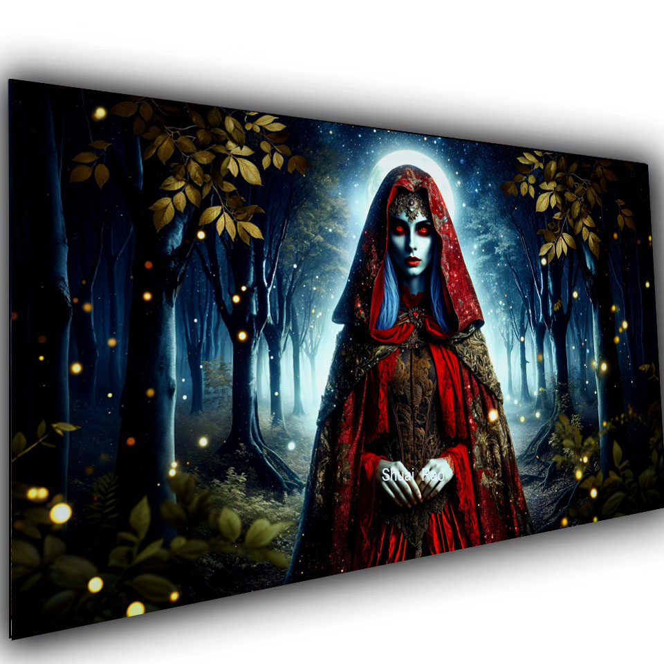 Women Bags Under 50 - mystical Gothic vampire woman dark forest