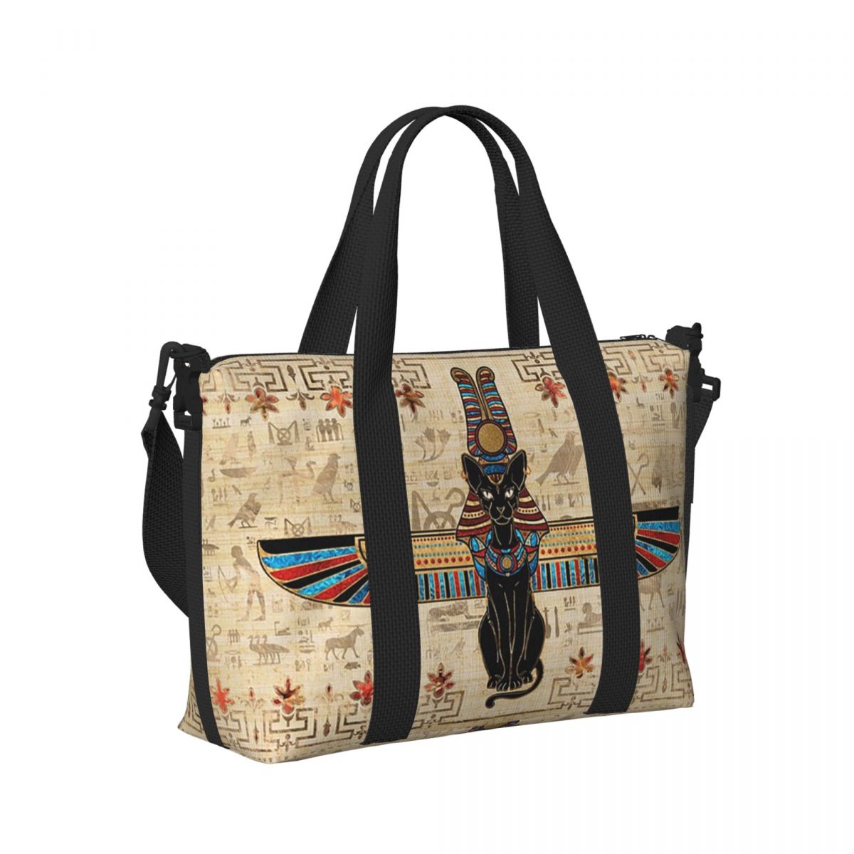 Women Bags In Egypt - Egyptian Cat Egypt Hieroglyphic Beach Travel