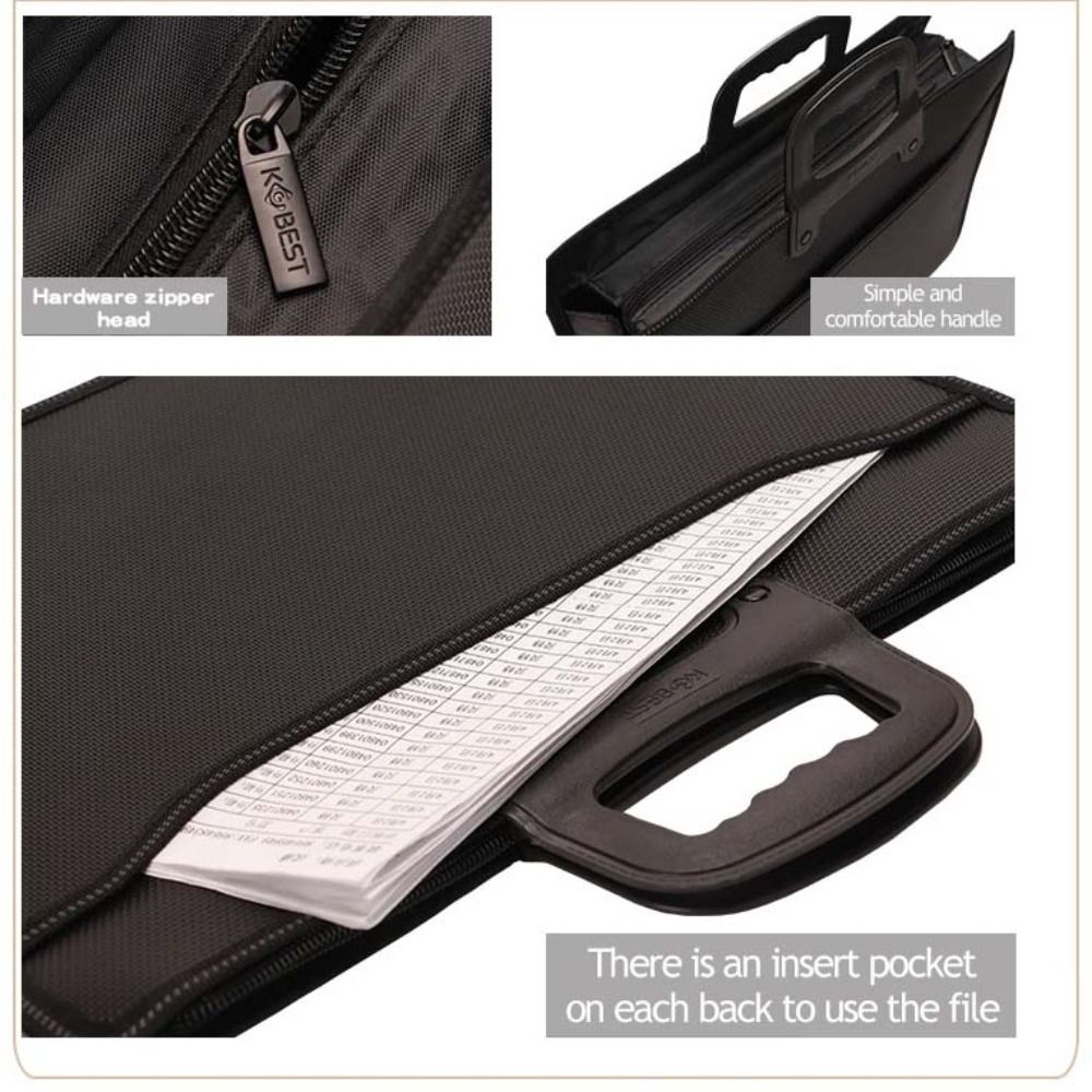 Women Hand Bags For Office - Large Capacity Portable Business Bag A4
