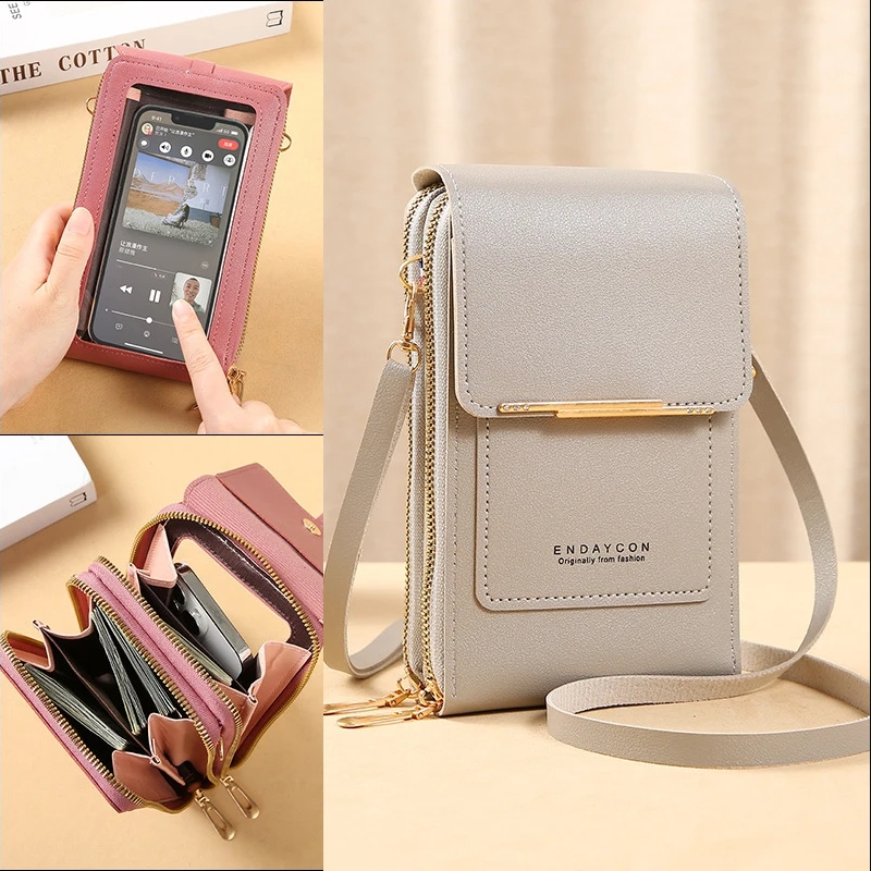 Women Bags Rack - Crazy Bag Fashion Touch Screen Lock