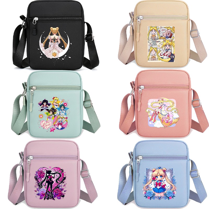 Women Bags For Party - Sailor Moon Shoulder Bag Unisex Cute