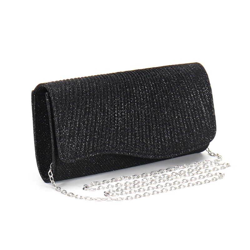 Mini Purse Chain - 2026 New Women Fold Glitter Handbag