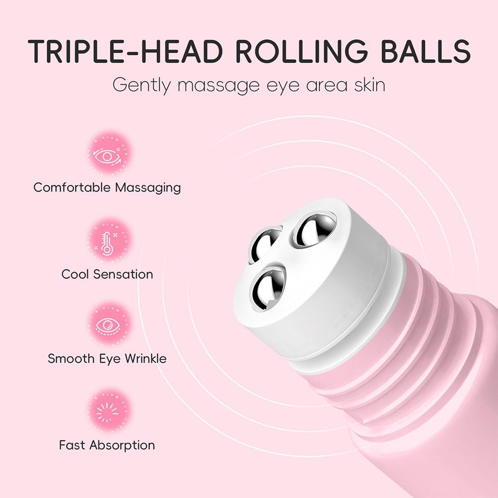 Women Bags Under Eyes - 15ml Sakura Roller Eye Serum Anti-Puffiness