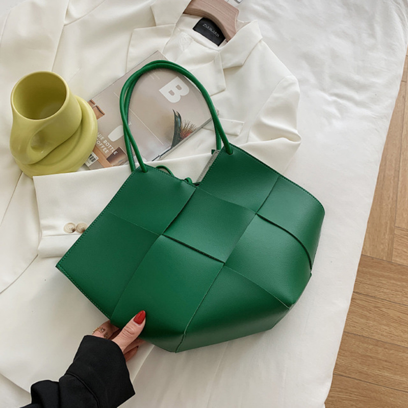 Women Bags Medium Size - Luxury Large Tote Bag Women Rhomboid
