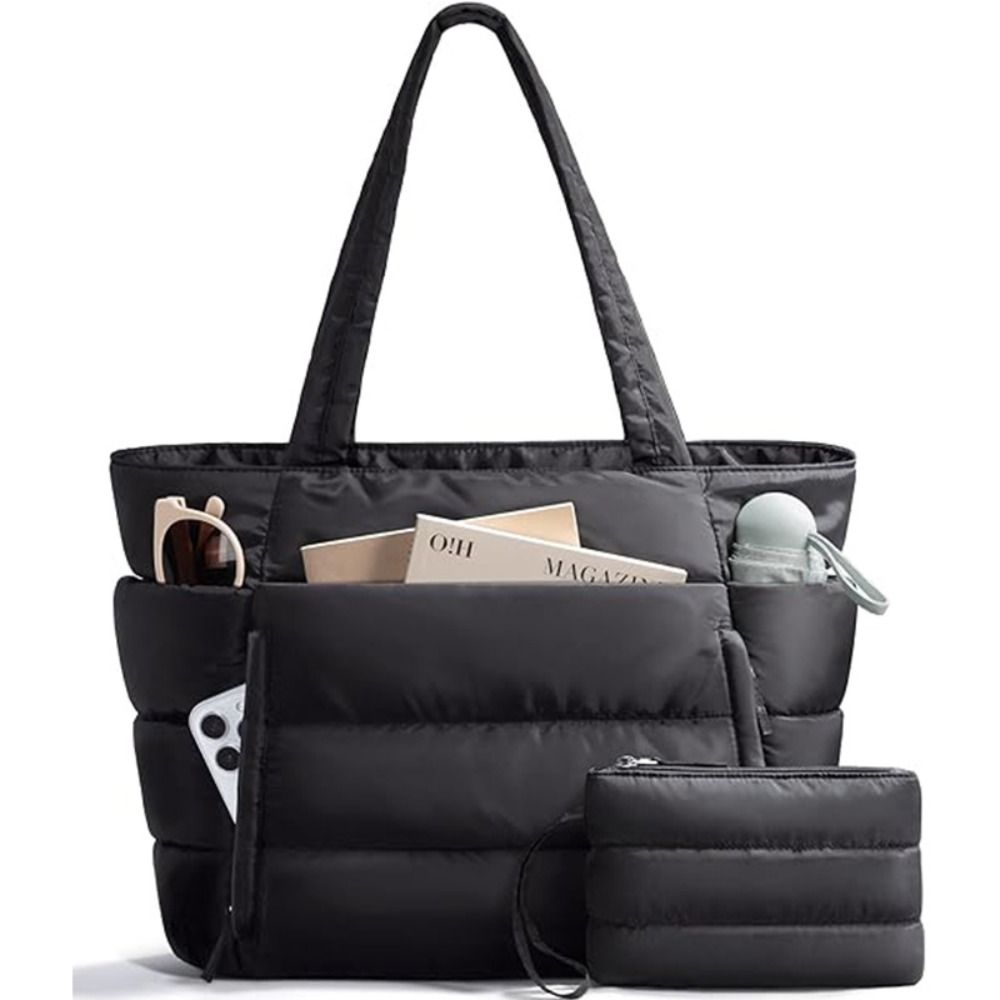 Women Bags Medium Size - Large Capacity Puffer Tote Bag for