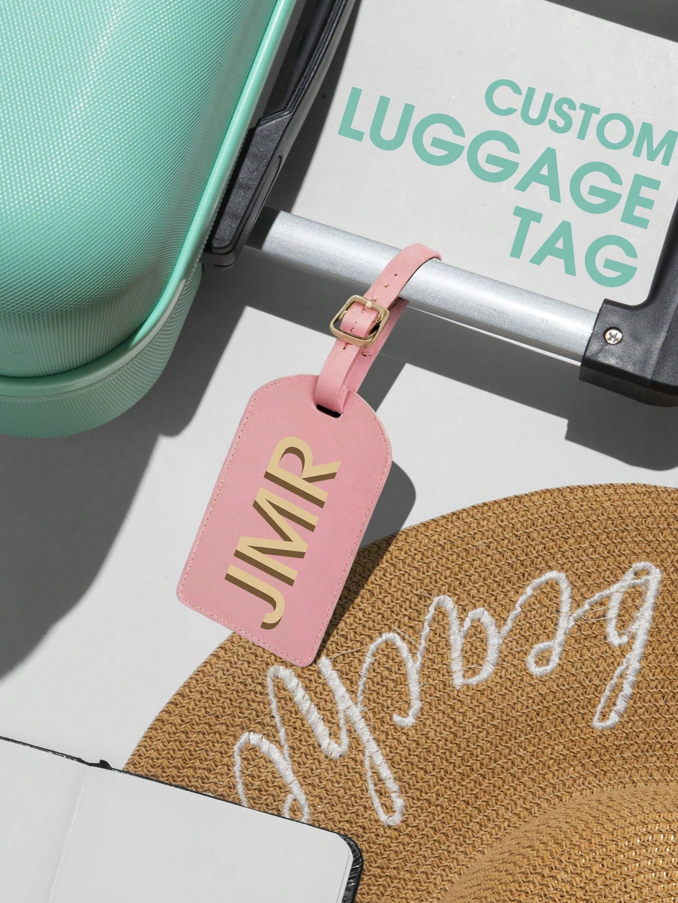 Personalized Initial Luggage T - Women Bags For Party recension och pris