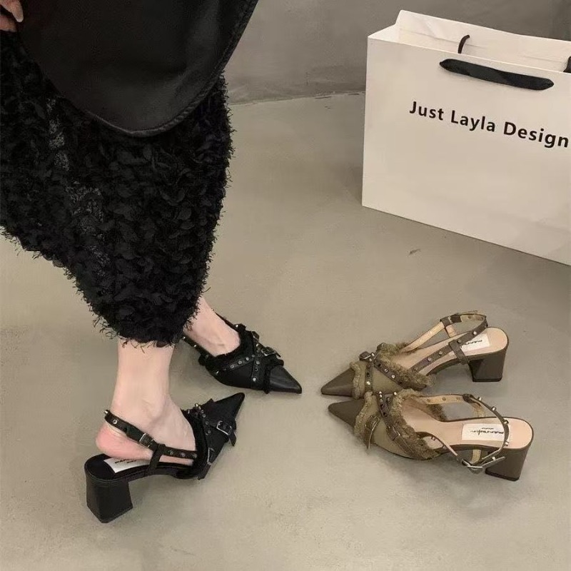 Women High Heel Shoes French B - Women Bags For Party recension och pris
