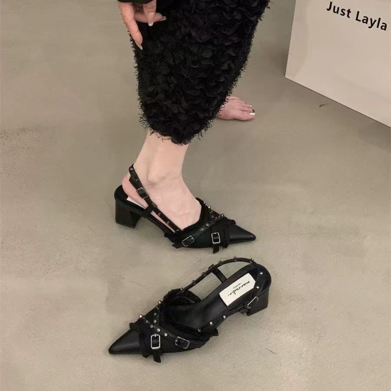 Women High Heel Shoes French B - Women Bags For Party recension och pris
