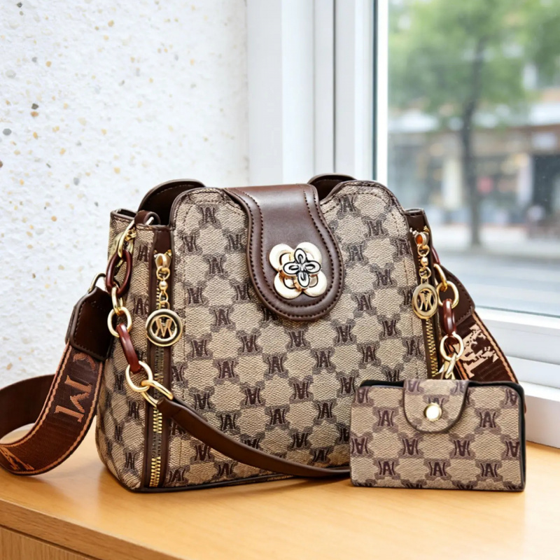 vintage letter printed shoulde - Women Bags Work recension och pris