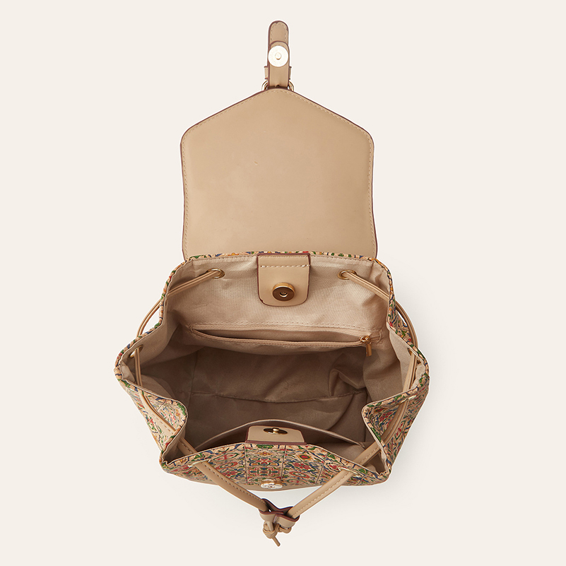 Backpack Bags Retro Cork Leath - Women Bags Medium Size recension och pris