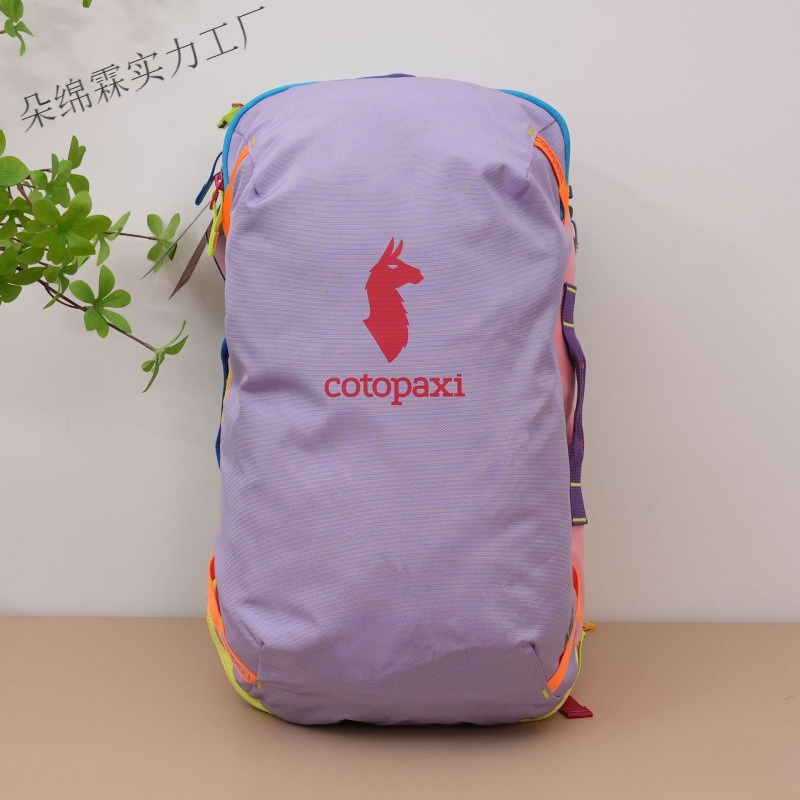 Waterproof Color Block Backpac - Women Bags Medium Size recension och pris