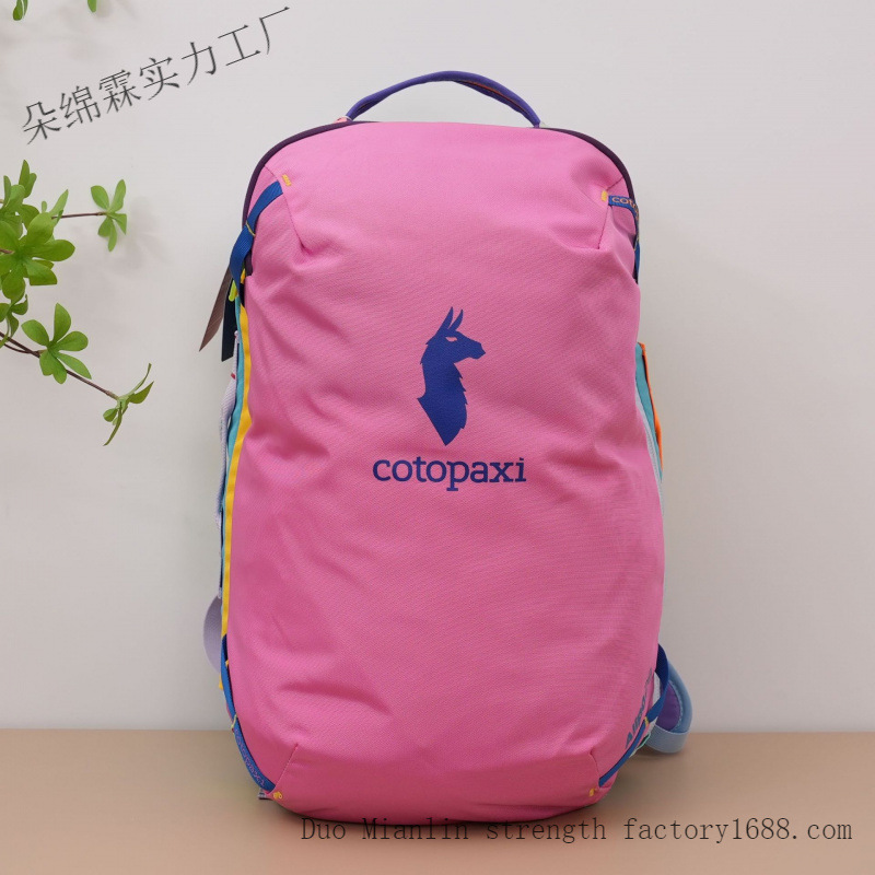 Waterproof Color Block Backpac - Women Bags Medium Size recension och pris