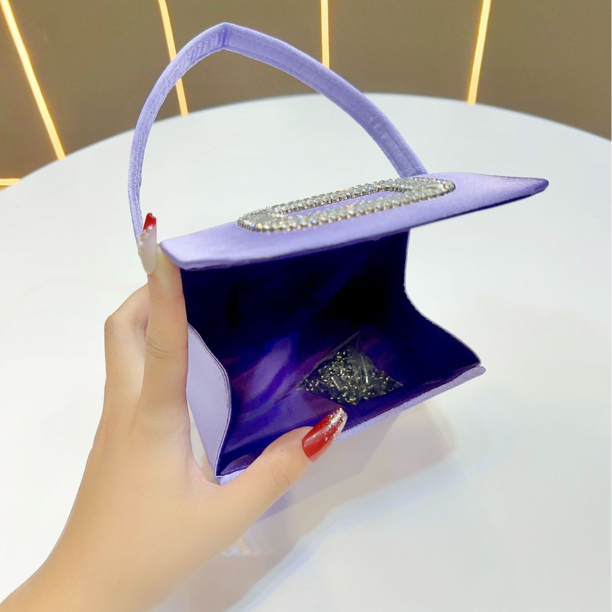Luxury Mini Square Handbag Wom - Mini Purse Chain recension och pris
