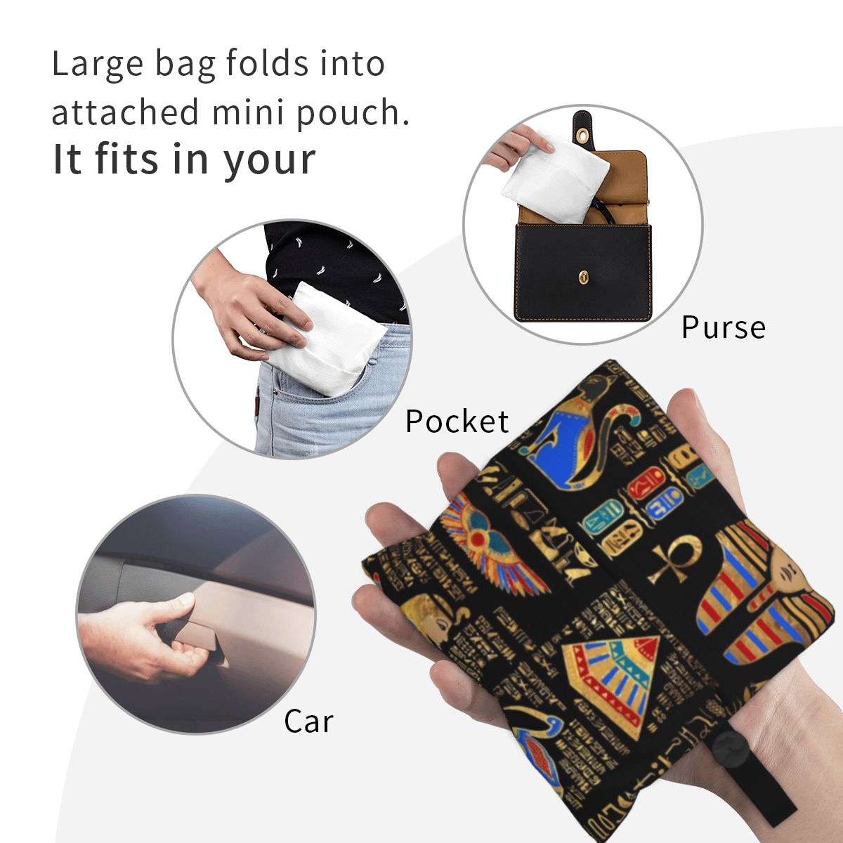 Egyptian Hieroglyphs And Deiti - Women Bags In Egypt recension och pris