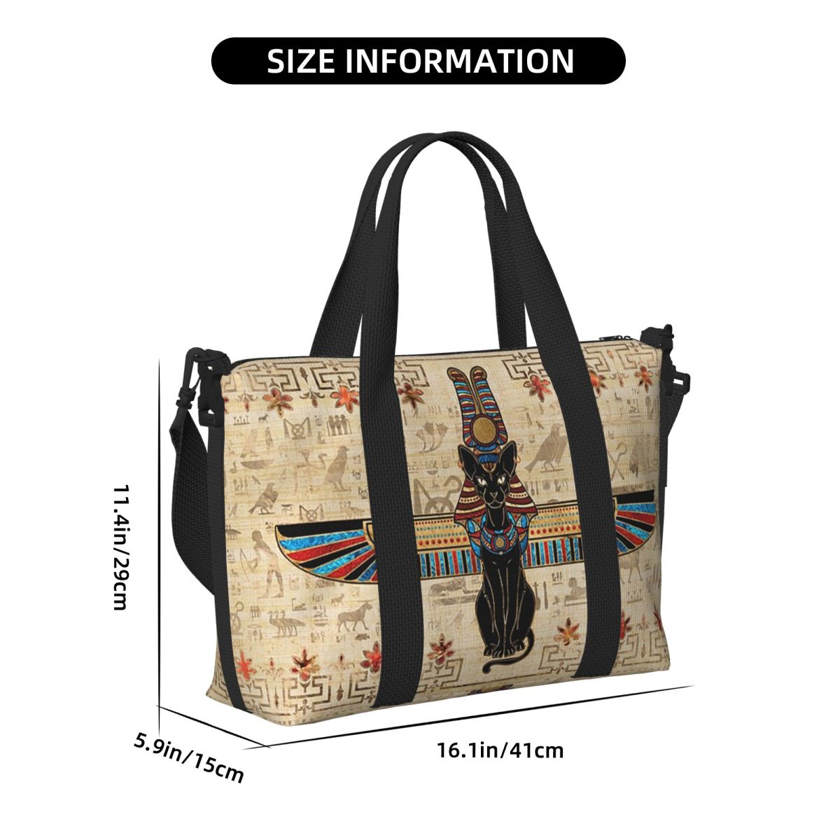 Egyptian Cat Egypt Hieroglyphi - Women Bags In Egypt recension och pris