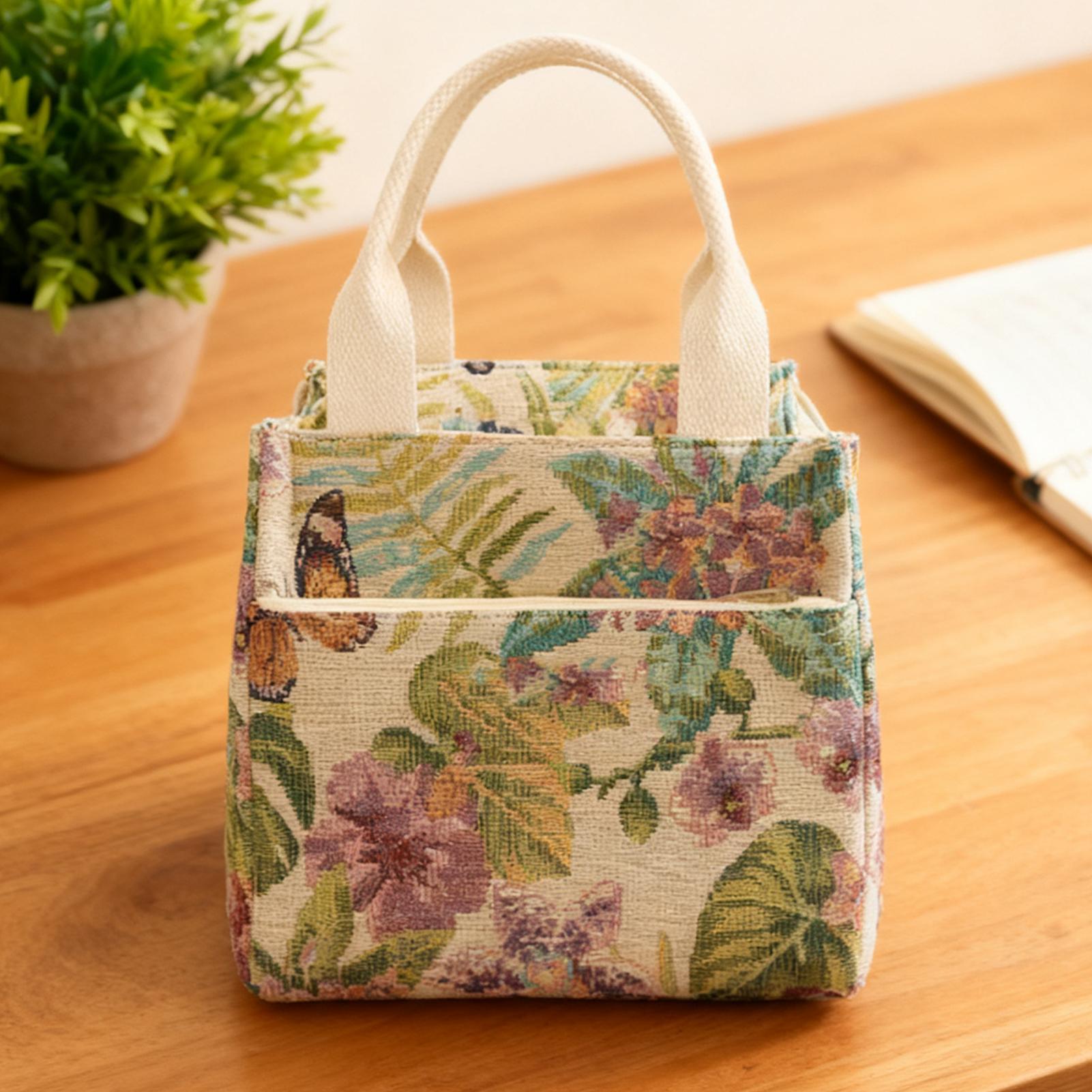 Insulated Lunch Bag Flower Wat - Women Bags Rack recension och pris