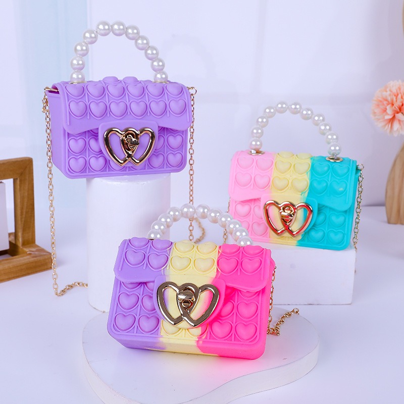Silicone Love Bubble Jelly Bag - Women Bags H&M recension och pris