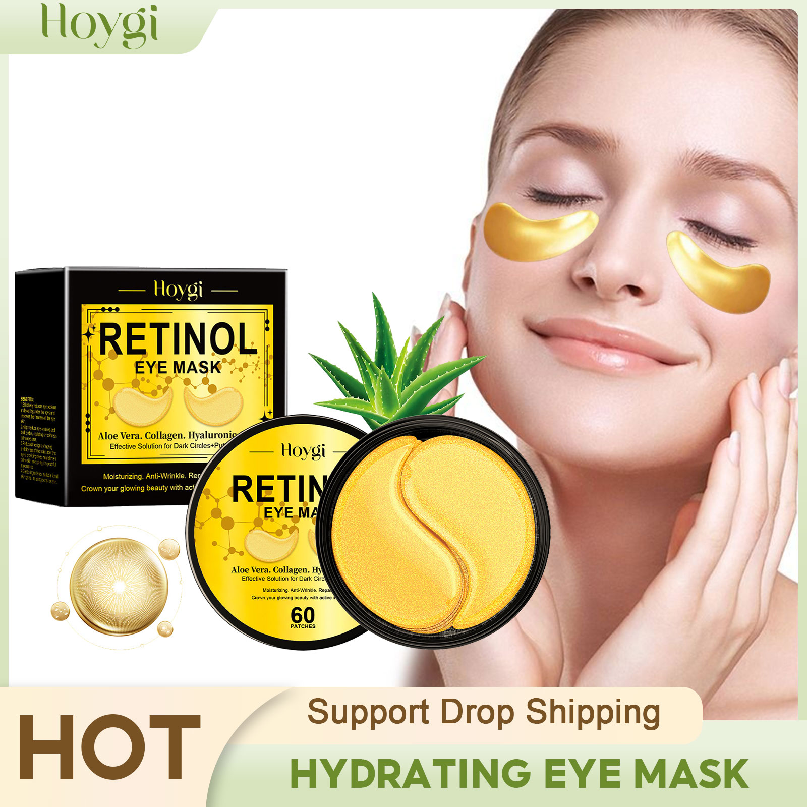 Hydrating Eye Mask Anti Dark C - Women Bags Under Eyes recension och pris