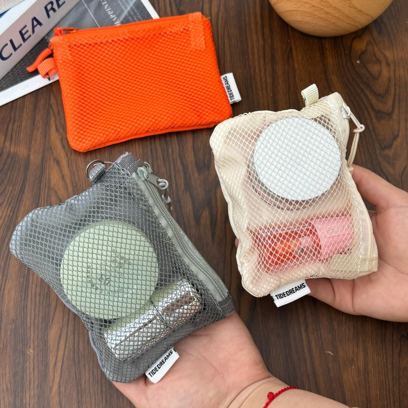 Mini Mesh Makeup Bag Multi-pur - Women Bags Rack recension och pris