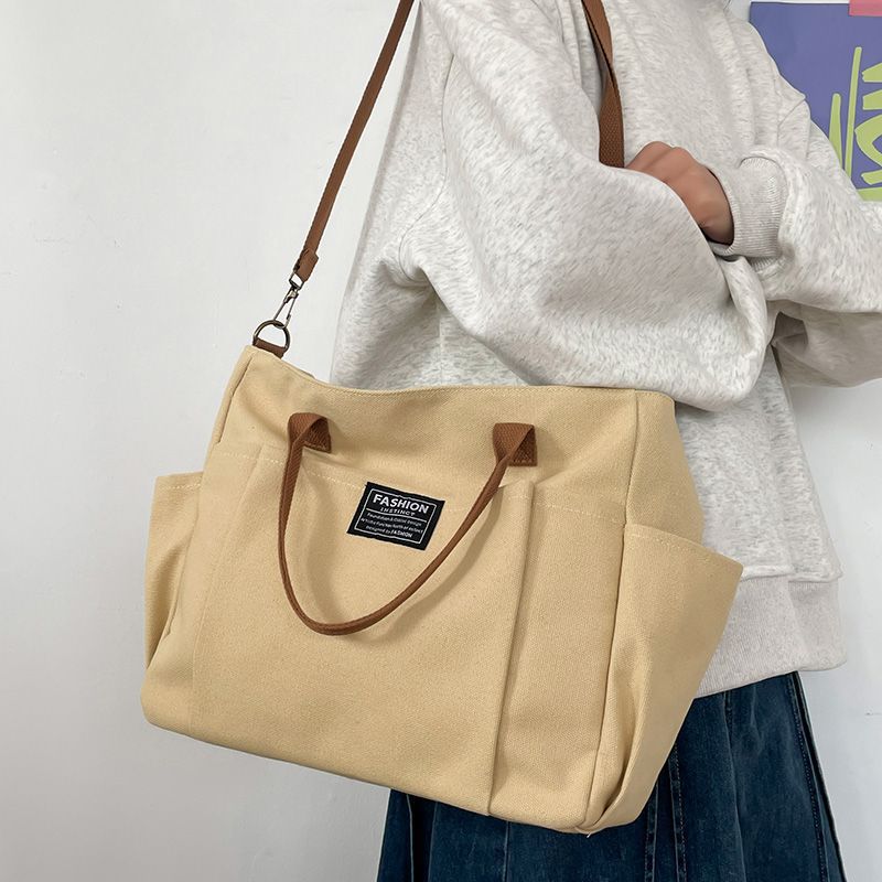 Large Canvas Tote Bag for Wome - Women Bags Work recension och pris