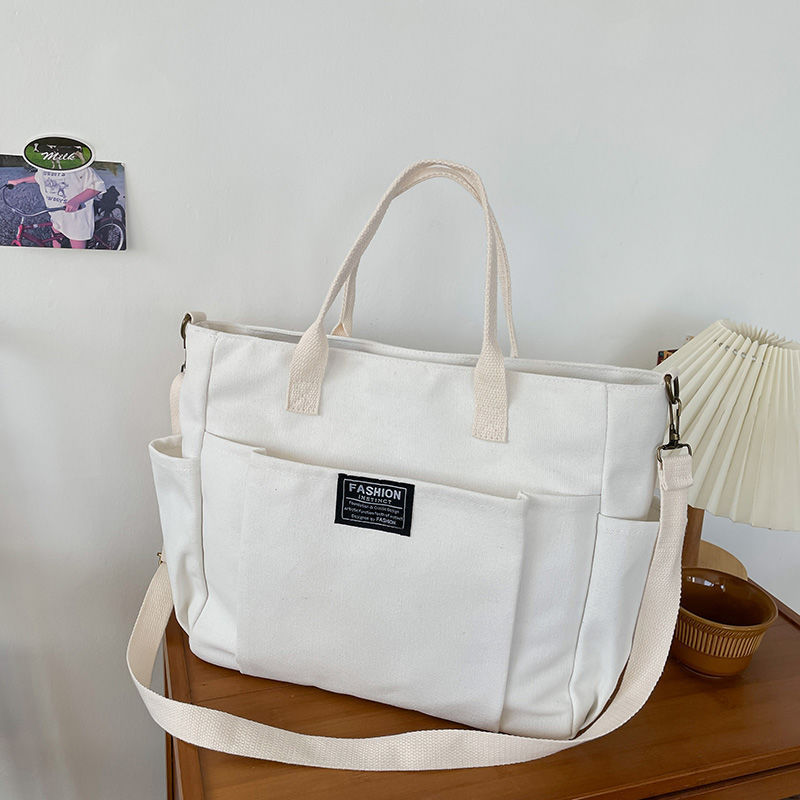 Large Canvas Tote Bag for Wome - Women Bags Work recension och pris