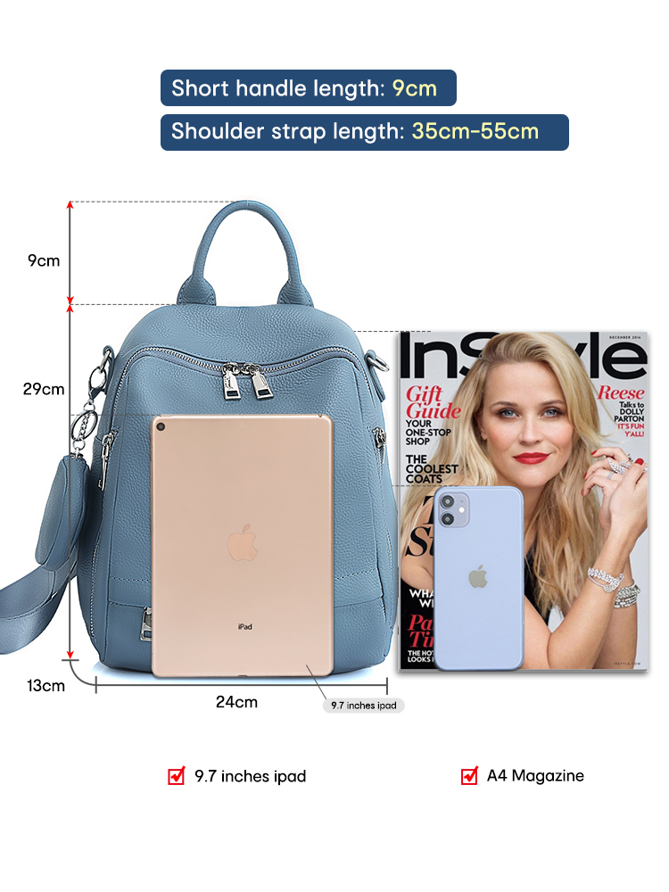 Zency Women's Genuine Leather  - Women Bags H&M recension och pris