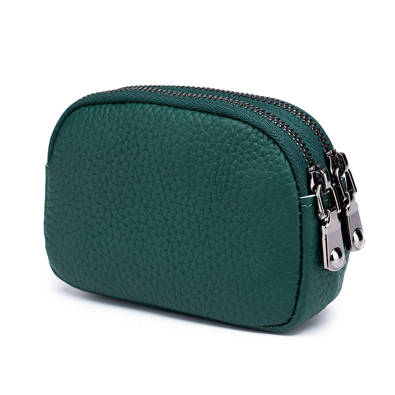 Women Cowhide Double Zipper Po - Women Bags Coach recension och pris