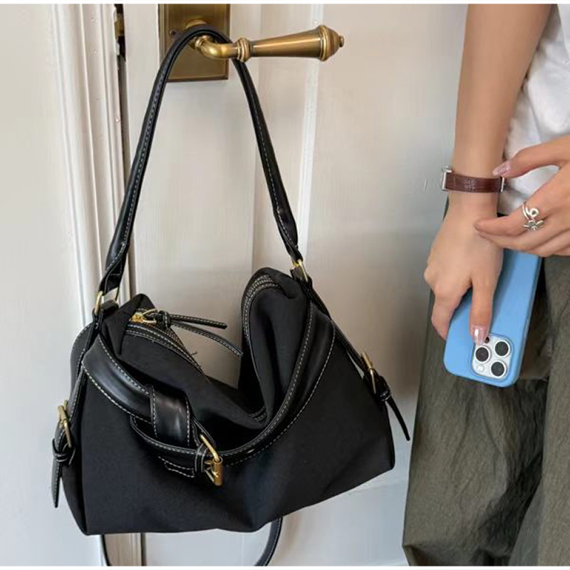 Brand Buckle Belt Hobo Bag Wom - Women Bags Work recension och pris