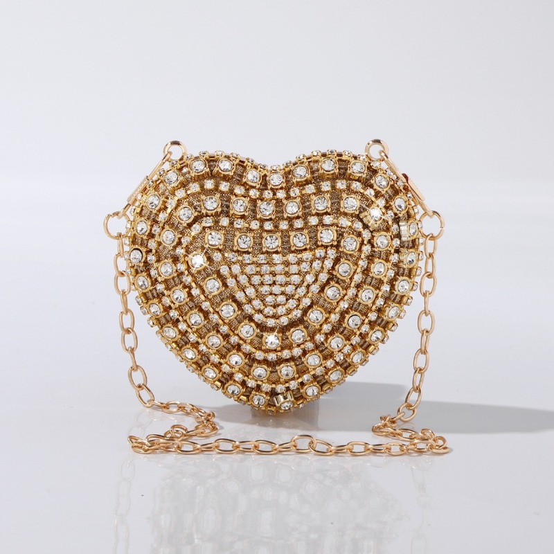 Mini Heart-shaped Diamond Sett - Mini Purse Chain recension och pris