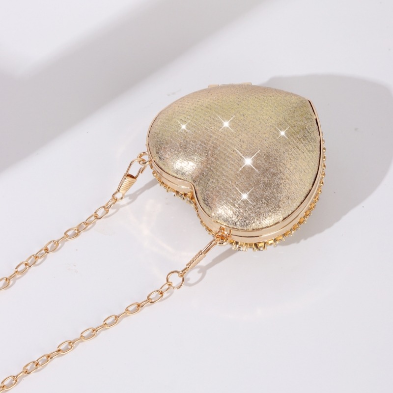 Mini Heart-shaped Diamond Sett - Mini Purse Chain recension och pris