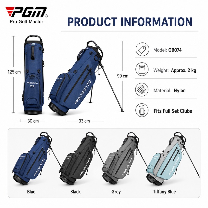 PGM Golf Stand Bag Lightweight - Women Bags Rack recension och pris