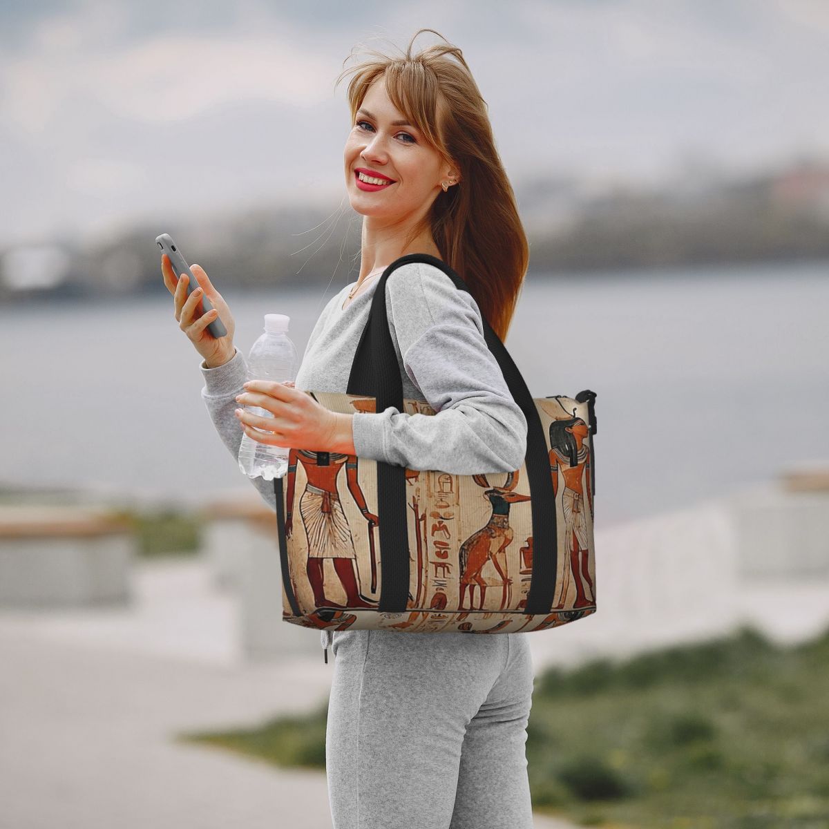 Custom Ancient Egypt Mural Egy - Women Bags In Egypt recension och pris