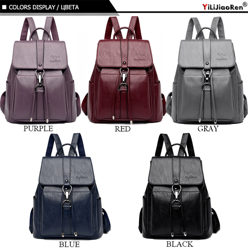 Anti Theft Backpack Women Shou - Women Bags Medium Size recension och pris
