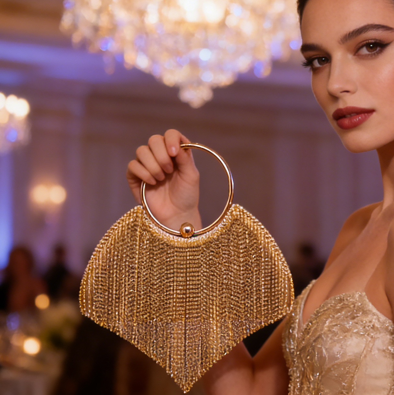 Luxury Glitter Women Clutch Ev - Women'S Evening Bags recension och pris