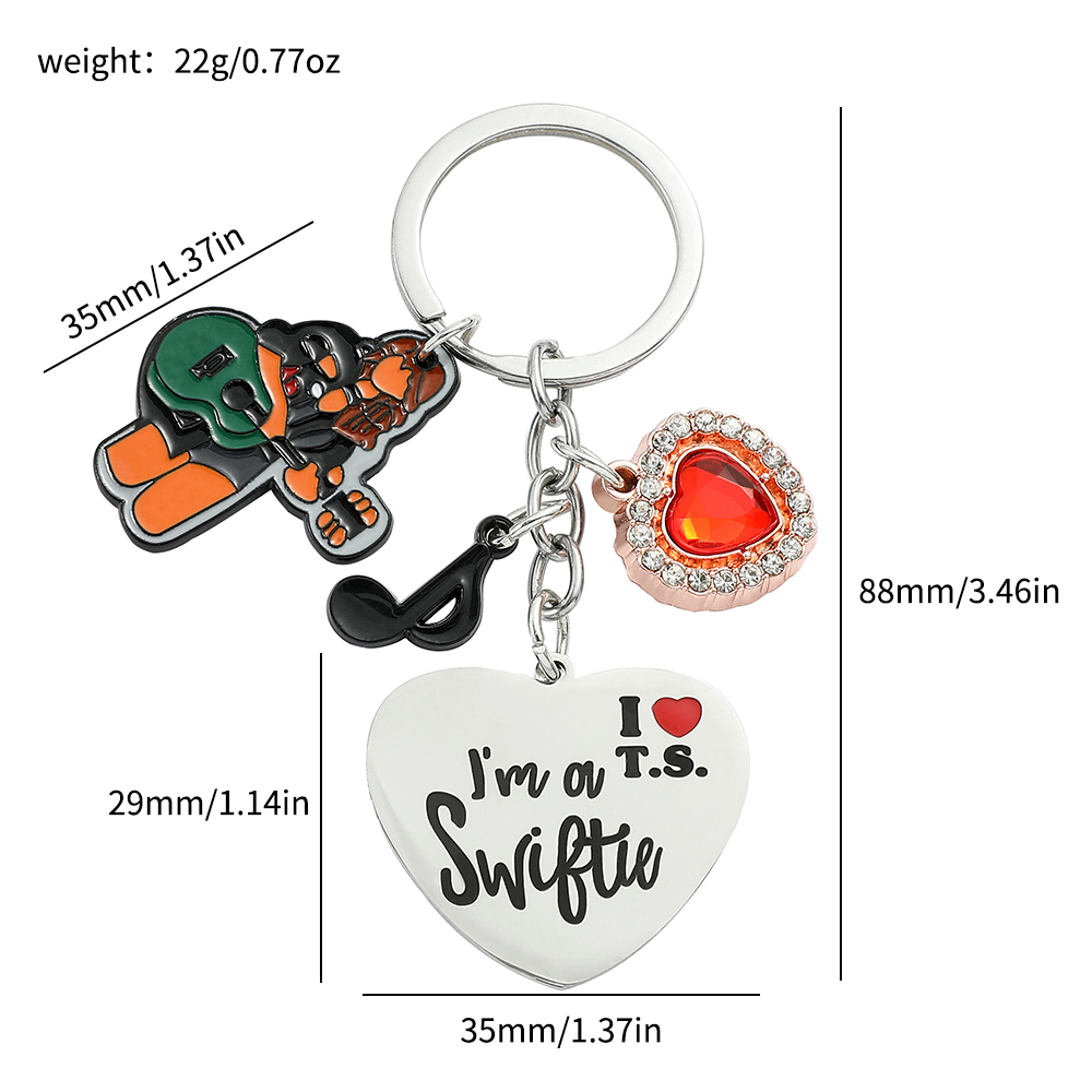 Taylor Keychain Fans Collect S - Women Bags Rack recension och pris