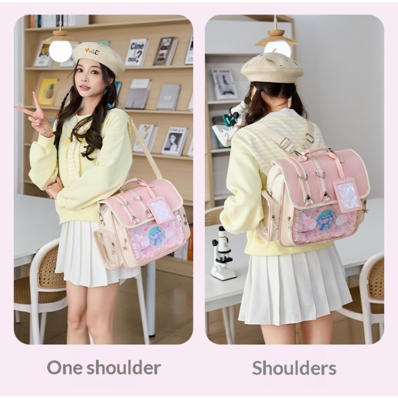 Japanese Schoolbag Youth Girls - Women Bags Medium Size recension och pris
