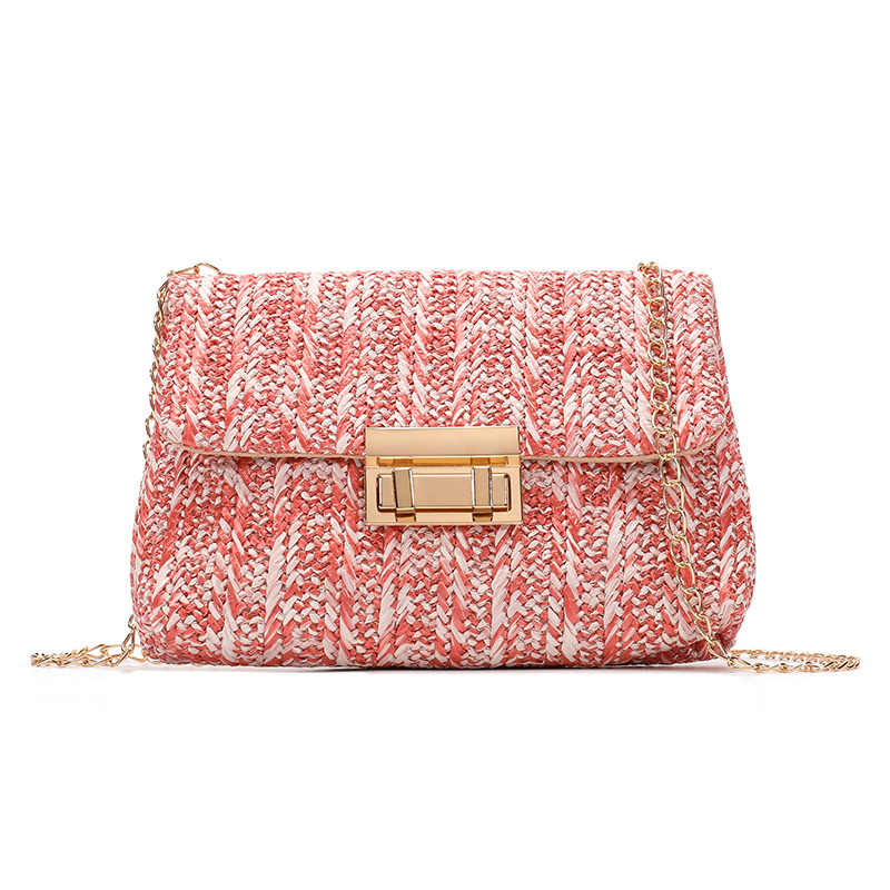 Women Summer Beach Rainbow Str - Mini Purse Chain recension och pris