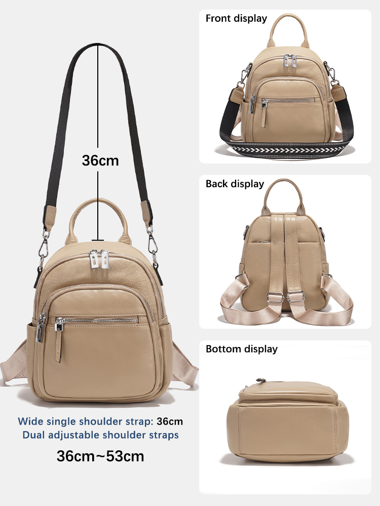 Zency Genuine Leather Small Ba - Women Bags Work recension och pris