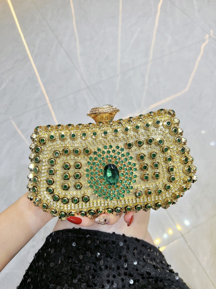 New Sparkling Rhinestones Hand - Mini Purse Chain recension och pris