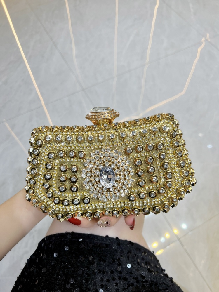 New Sparkling Rhinestones Hand - Mini Purse Chain recension och pris