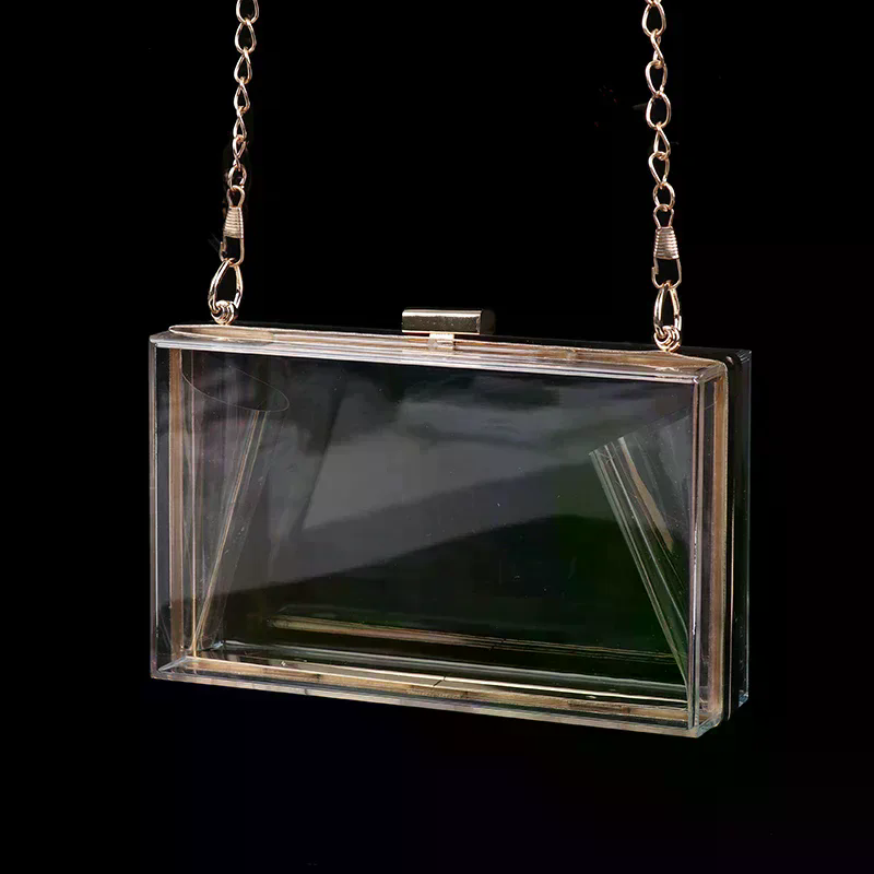 Transparent Acrylic Box Clutch - Women'S Evening Bags recension och pris
