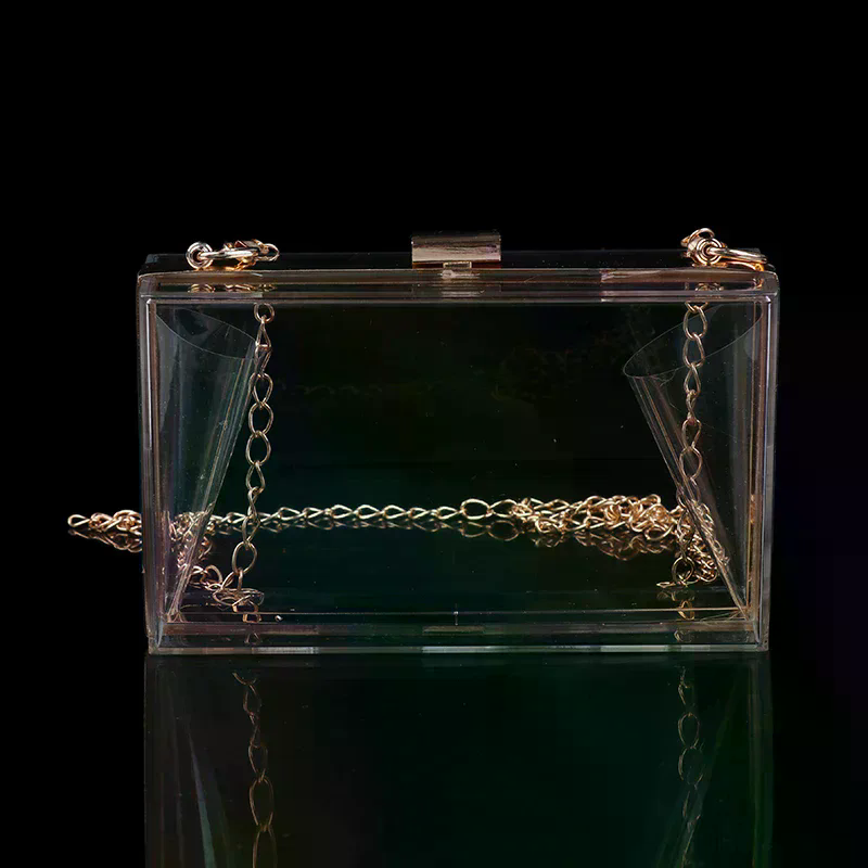 Transparent Acrylic Box Clutch - Women'S Evening Bags recension och pris