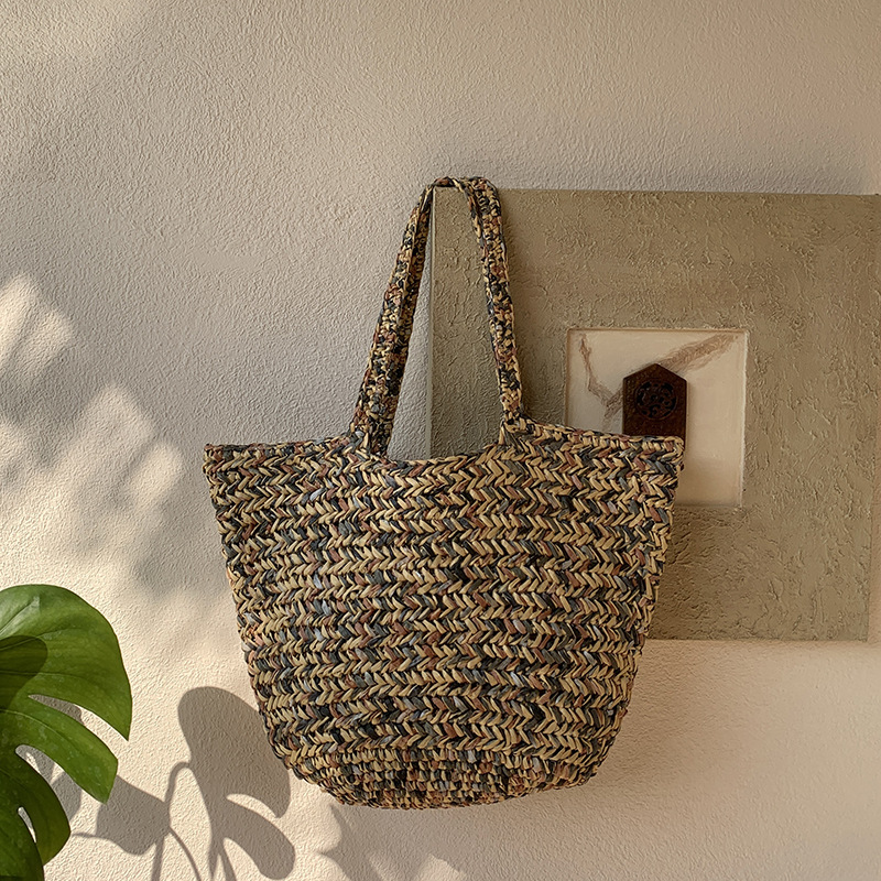 Summer New Handmade PP Grass W - Women Bags Medium Size recension och pris