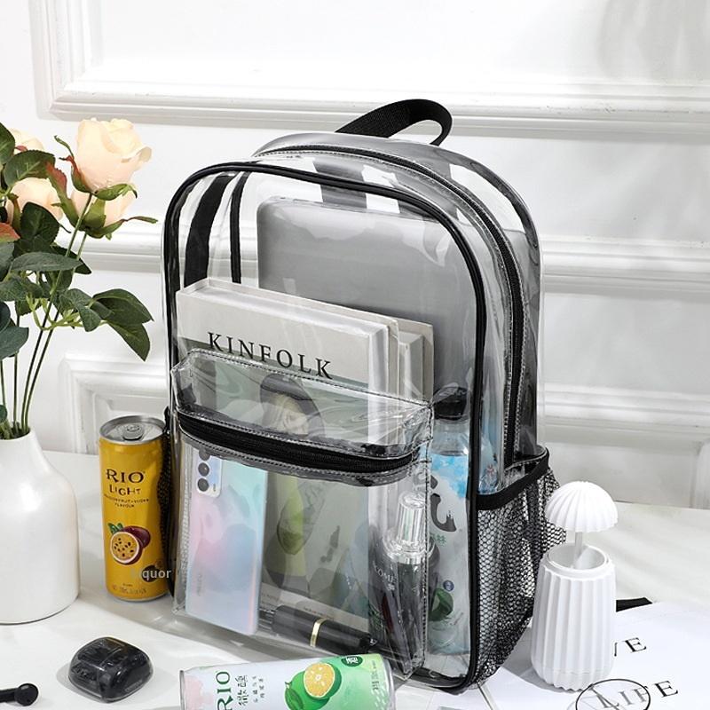 Transparent PVC Outdoor Sports - Women Bags Medium Size recension och pris