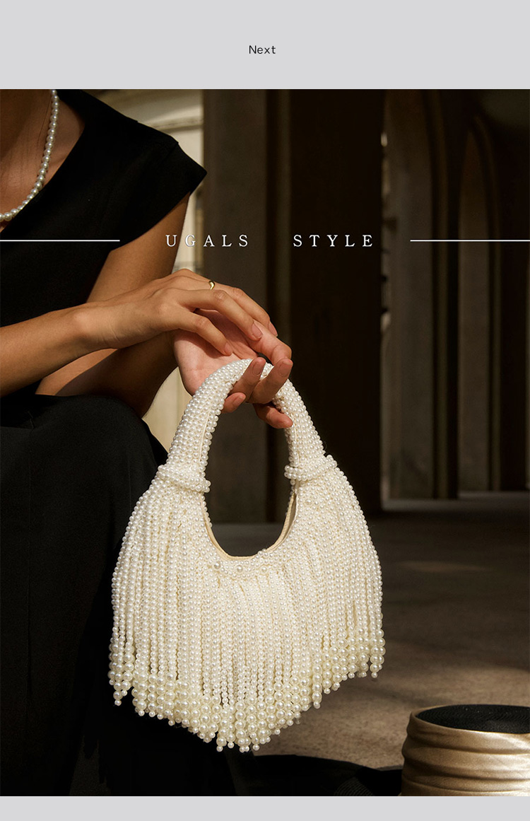 Design Handle Pearl Evening Cl - Women Bags Rack recension och pris
