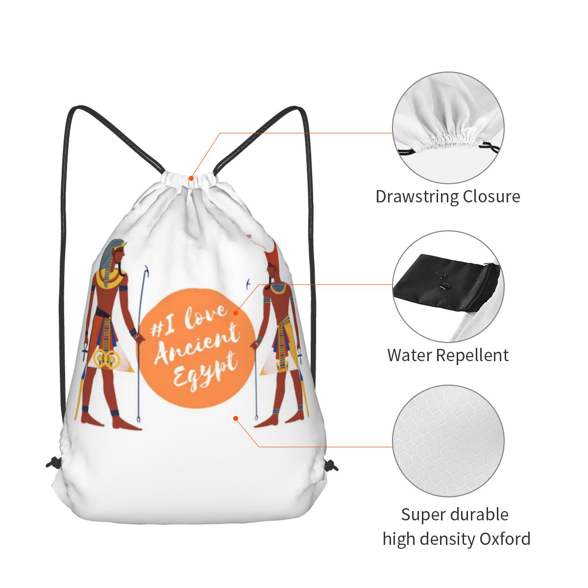 I Love Ancient Egypt Pharaohs  - Women Bags In Egypt recension och pris