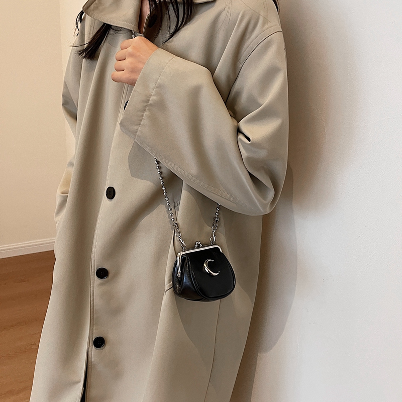 Silver Mini Cute Crossbody Bag - Mini Purse Chain recension och pris