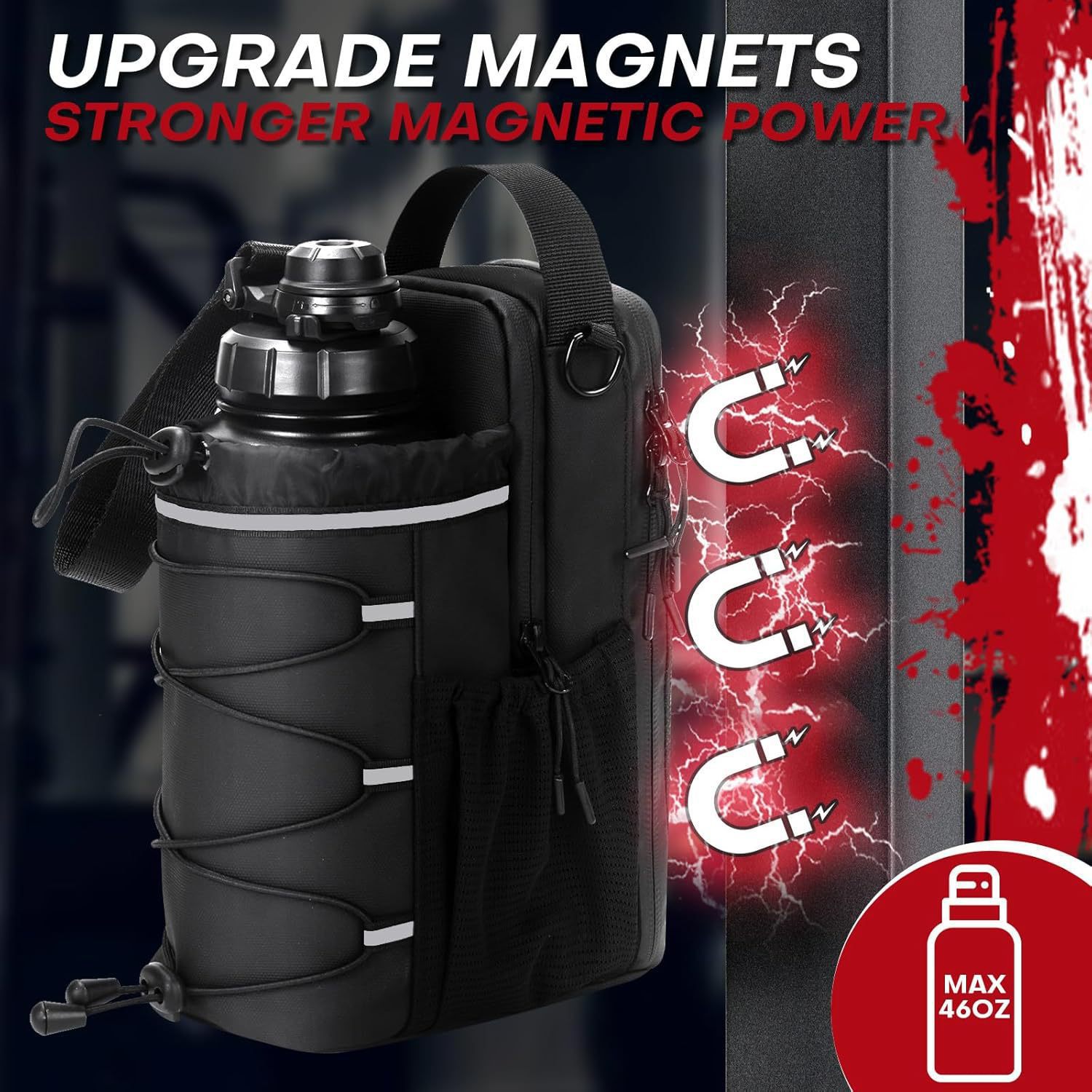 Portable Magnetic Water Bottle - Women Bags Rack recension och pris