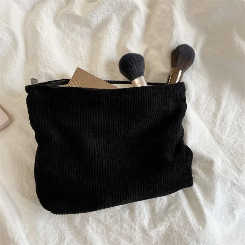Corduroy Travel Cosmetic Bag P - Women Bags Medium Size recension och pris