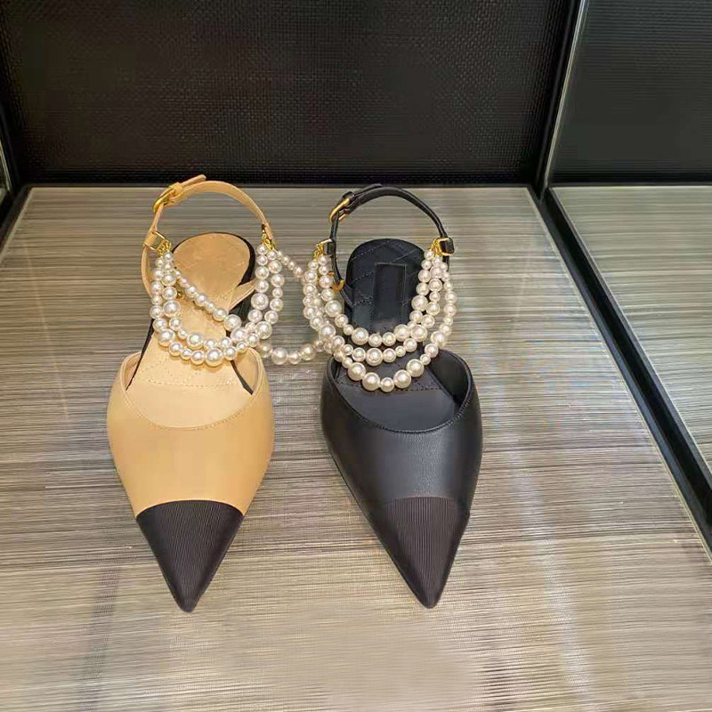 Pearl Chain Bag Head Sandals W - Women Bags For Party recension och pris